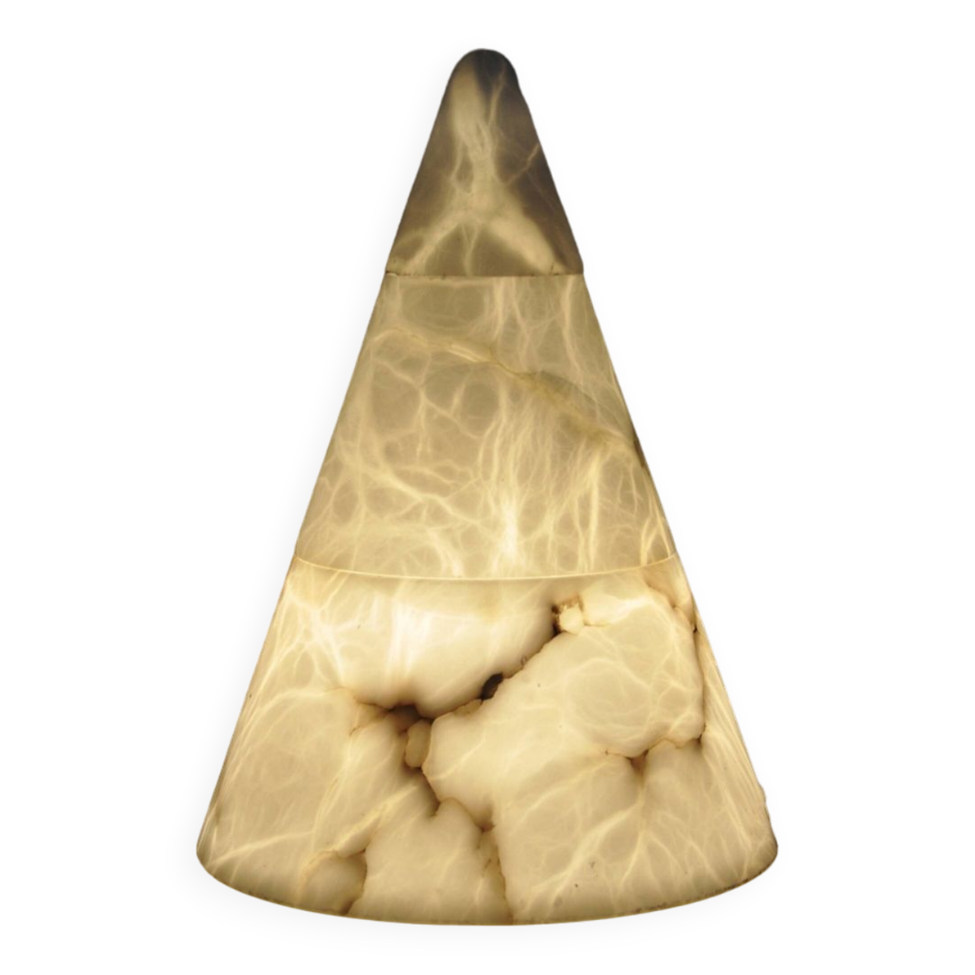 Lampe de table italienne en marbre, 1960s