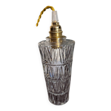 Abat-jour verre moulé années 1960-1970