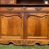 Louis XV / Louis XVI style walnut sideboard