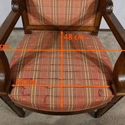 Fauteuil en Acajou Massif, époque Directoire – Début XIXe