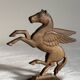 Sculpture Pégase | Cheval ailé en fonte | Déco mythologie