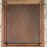 Tableau: oil on panel - portrait of a man