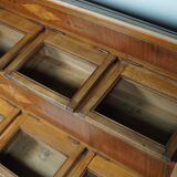 Large Dutch Beech Haberdashery Shop Cabinet, 1920s/30s