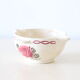 Saucière Badonviller ceramic, rose decoration, art deco, 1930, vintage French