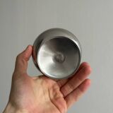 6 coupelles sur pied en inox style Letang Remy