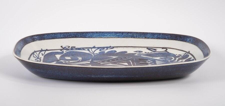 Tenera Faience Bowl by Kari Christensen for Royal Copenhagen, 1960s