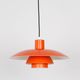 Danish vintage pendant lamp PH 4/3 by Poul Henningsen, Louis Poulsen, 1966