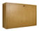 Wall secretary in vintage varnished oak 1950s