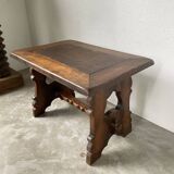 50s Brutalist Oak Coffee Table
