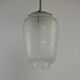 Modernist Pendant or Ceiling Lamp, Glass and Metal, 1930s/1940s, Sweden