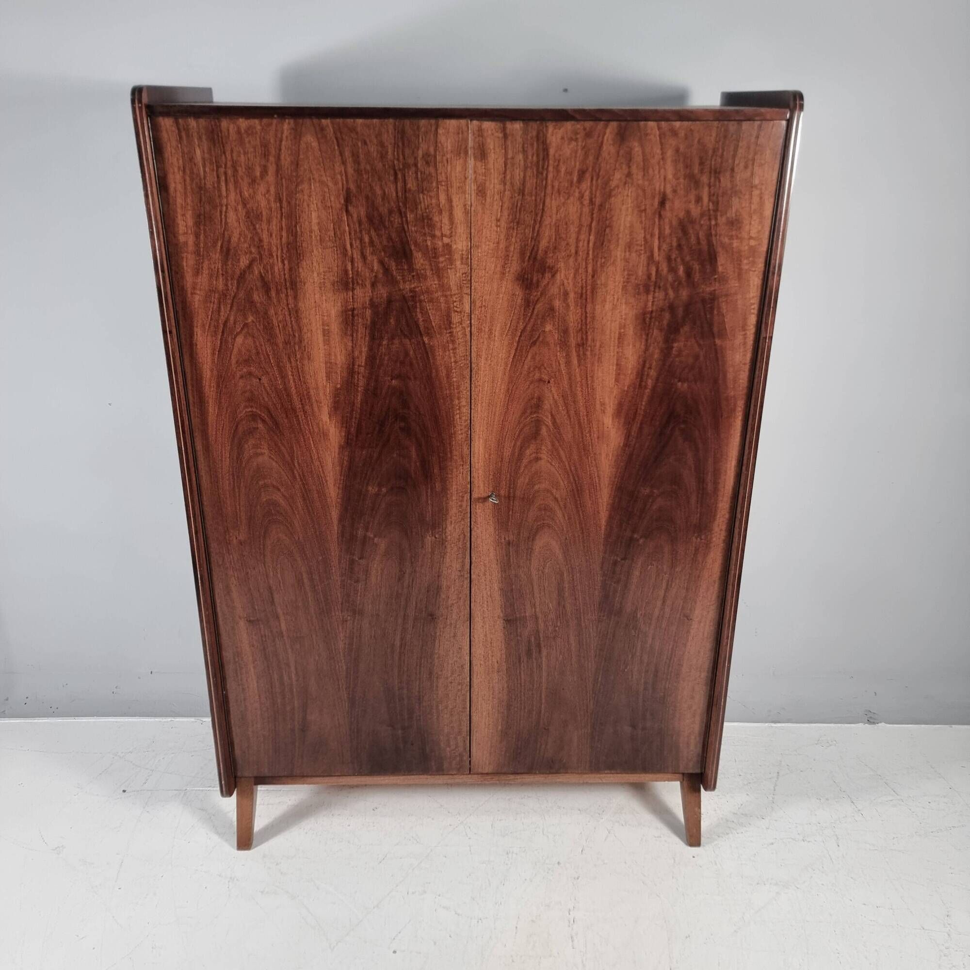 Vintage Wardrobe in Walnut from Tatra Nabytok, 1970s