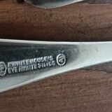 6 silver-plated forks