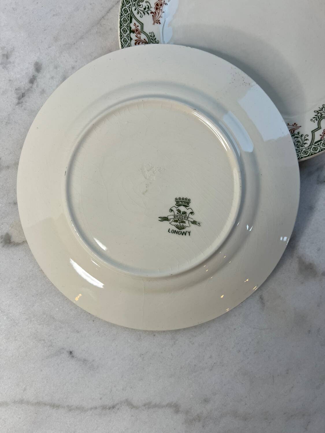 Two flat plates Longwy Bruges