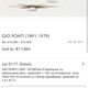 Gio Ponti Sun ceiling light produced by Arredoluce