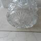 Seau à glaçons en verre taillé
