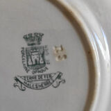 Set of 3 flat plates Malesherbes