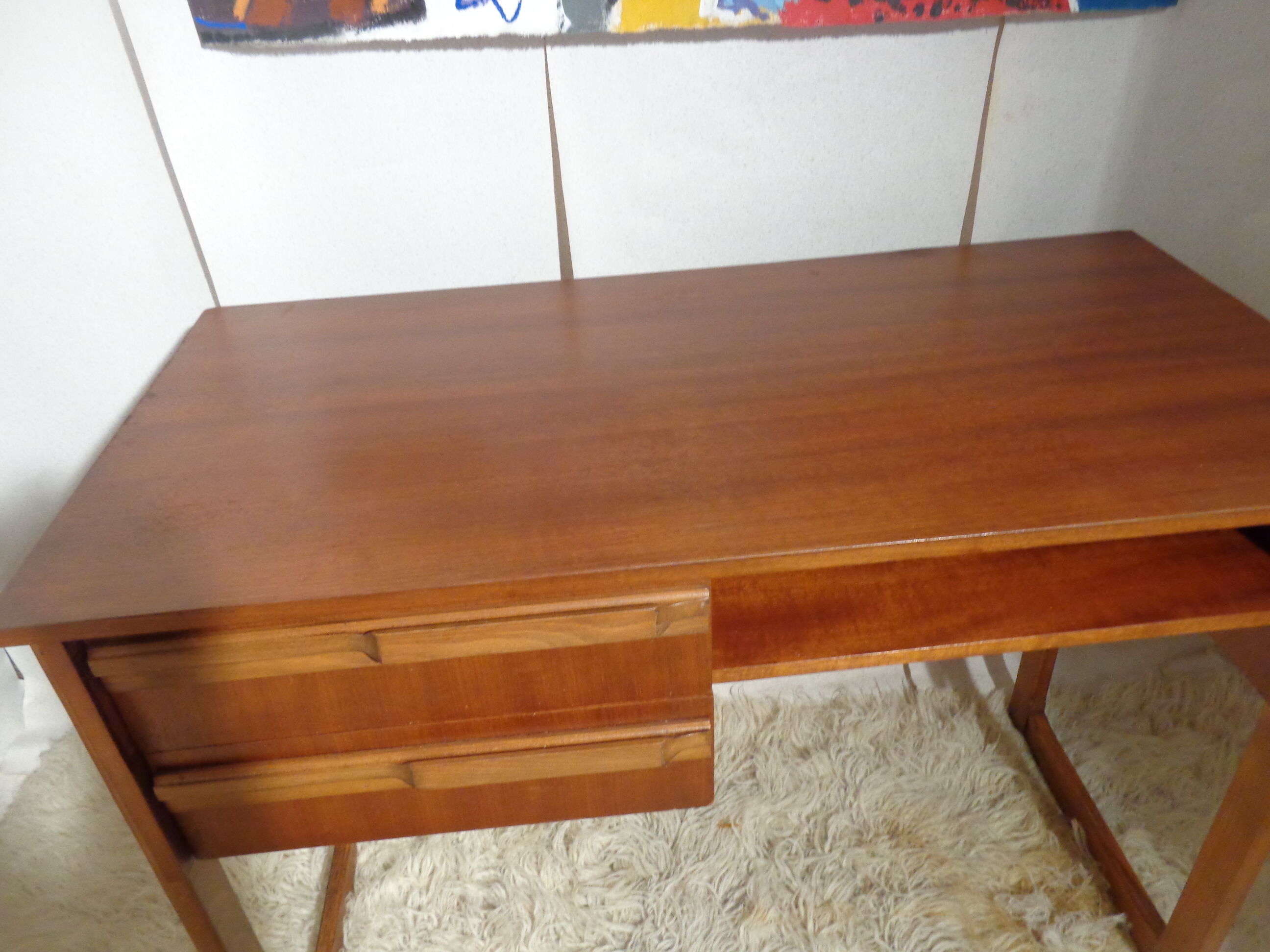 Vintage office from the 50s foot sled teak