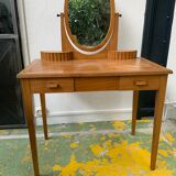 Vintage wood dressing table