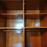 Rattan and bamboo cabinet
