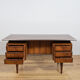 Mid-century freestanding rosewood desk, Denmark, 1960s
