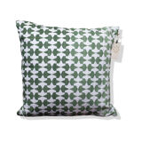 Housse de coussin topkapi blanc & vert, 50 x 50