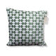 Topkapi white & green cushion cover, 50 x 50