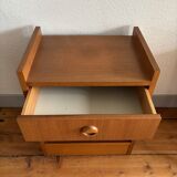 Scandinavian bedside table in teak, 1960.