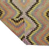 Anatolian handmade kilim rug 263 cm x 174 cm