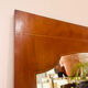 Bevelled Art Deco mirror – marquetry, 1930s