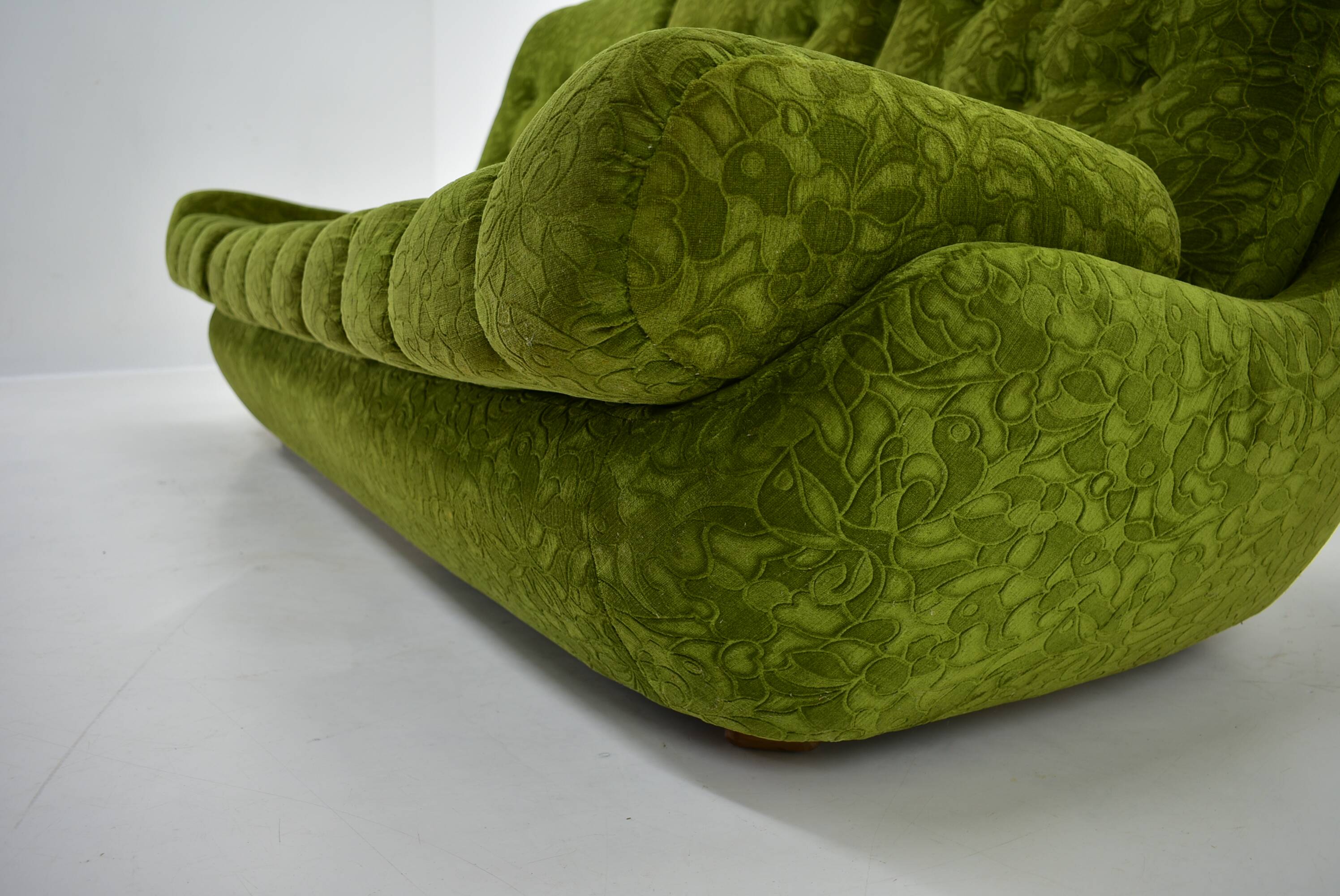 Big Design Three-Seat Sofa Atlantis,Czechoslovakia 1970s