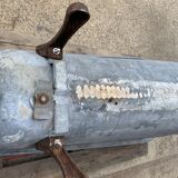 Ancient zinc bathtub