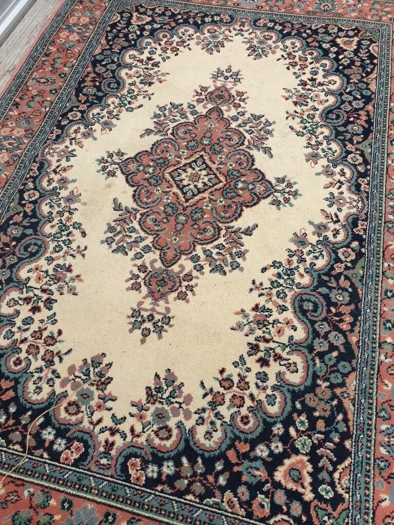 Vintage carpet oriental pattern L233X160