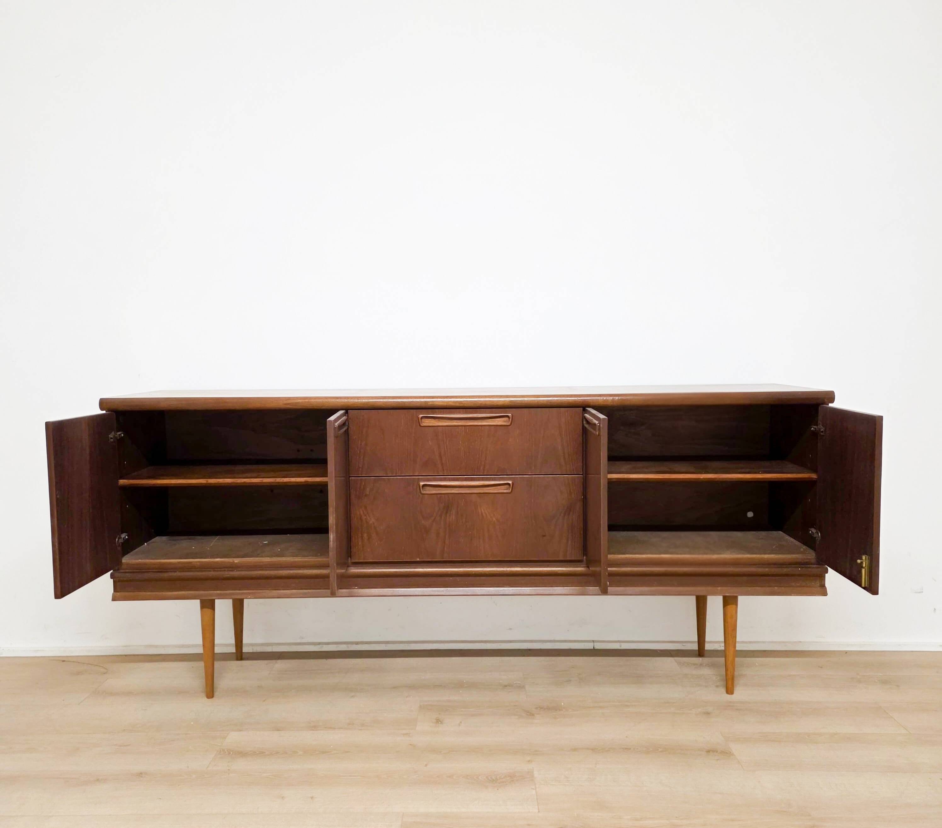 Enfilade scandinave en teck - années 1970