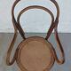 Fauteuil canné et bois courbé style Thonet Fischel, années 30