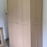 Old vintage Parisian wardrobe