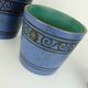 Ensemble de 3 pots de plantes ceramano pergamon hanns welling années 1950 1960