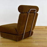 Vintage convertible armchair in bed 1970