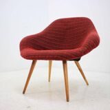 Set of three fiberglass armchairs by František Jirák, 1970s