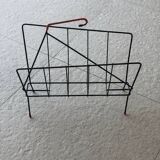1960s metal magazine rack