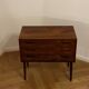 Commode et miroir danois en palissandre des années 1950