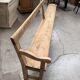 Pair of benches with backs from the early 20th century.