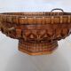 Coupe / panier ikebana japon bambou tressé XXth