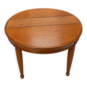 Table ovale avec sa rallonge