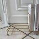 Magazine holder / bookend in modular brass years 50-60