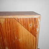 Pine hanging shelf