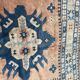Vintage Turkish carpet Kars Anatolia handmade 224x324 cm