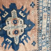 Vintage Turkish carpet Kars Anatolia handmade 224x324 cm