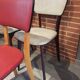 Suite of 6 vintage faux chairs