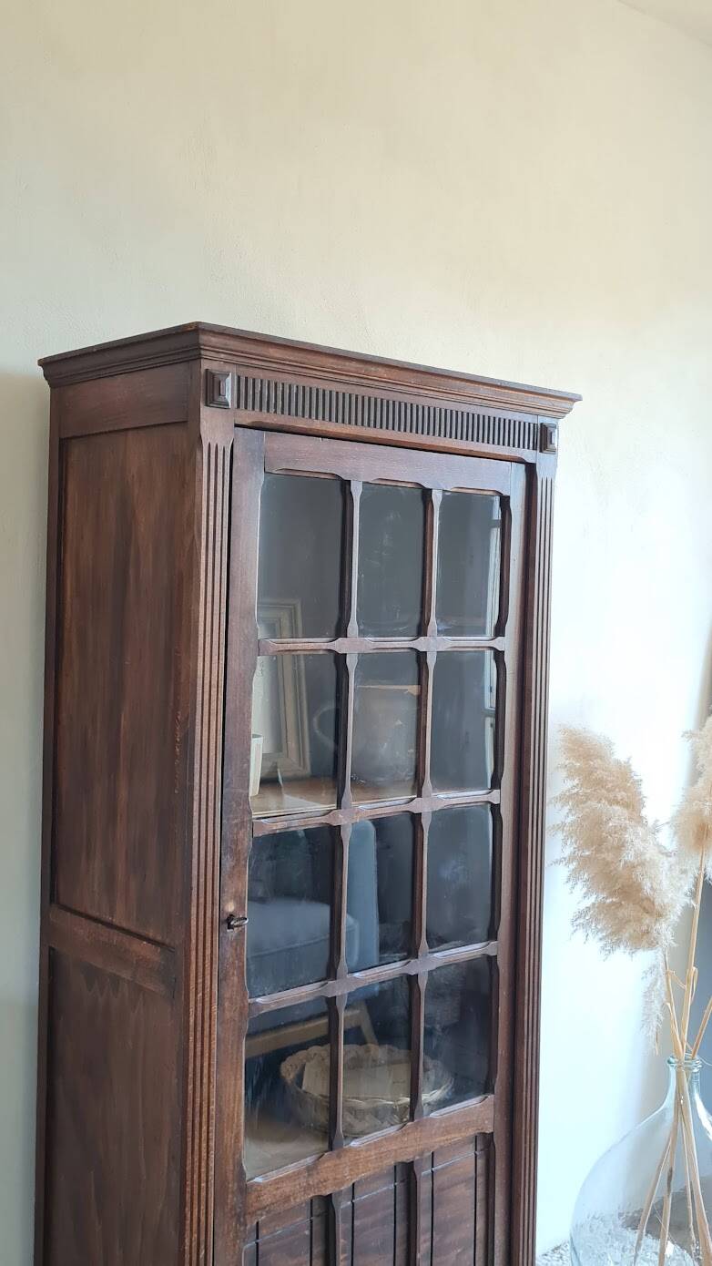 Glass-fronted Parisian wardrobe