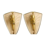 Pair of wall lights 80s